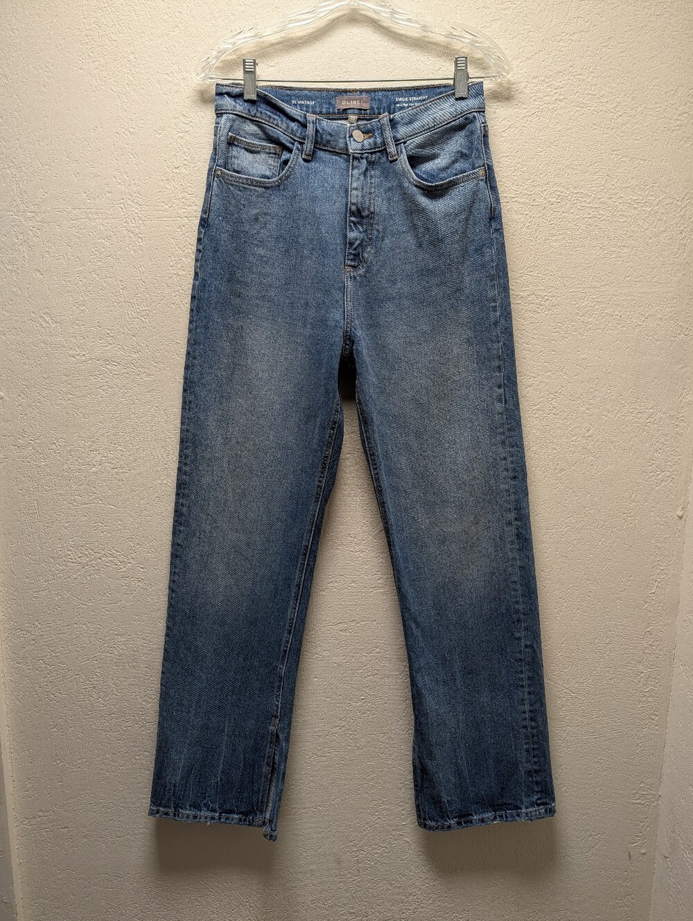 DL1961 Emilie Straight Ultra High Rise Vintage 31" Jeans Size 26